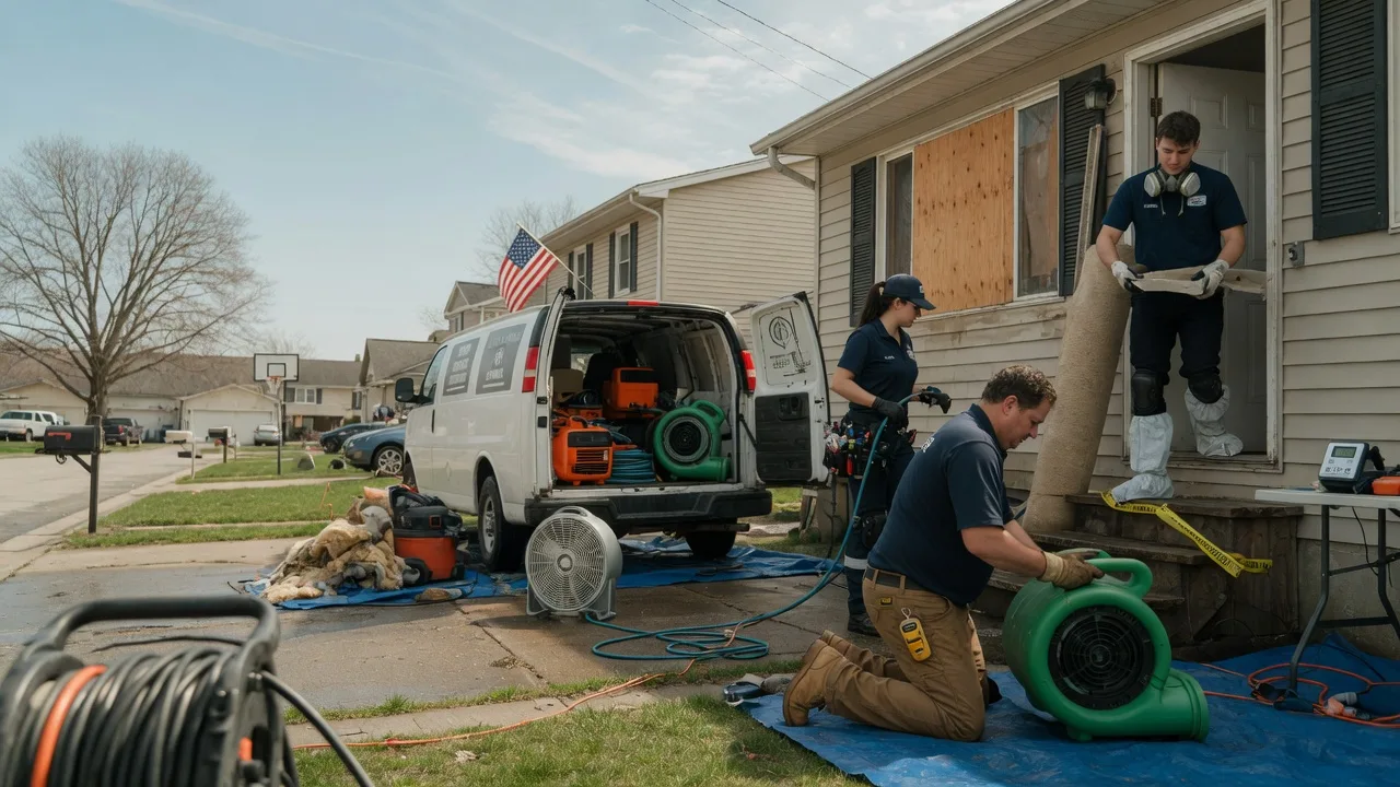 Water Damage Restoration in Chicago Ridge, IL near me